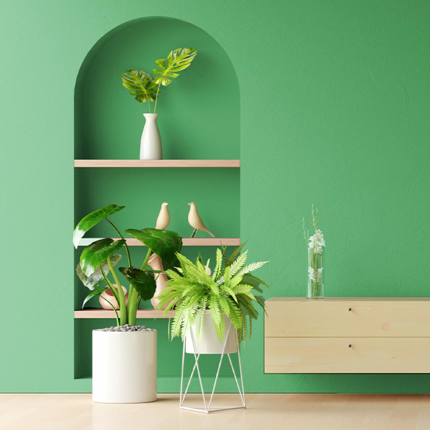 Green Fern Cactus